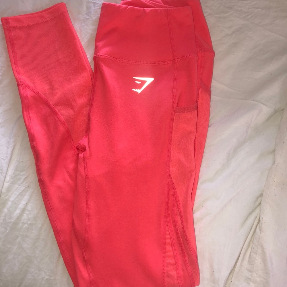 Gym shark leggings worn once